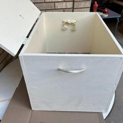 White Toy Box