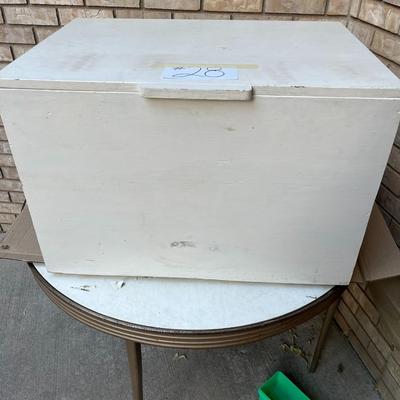 White Toy Box