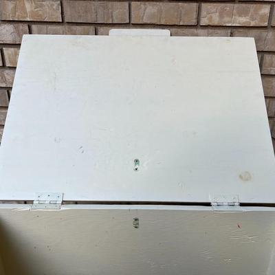 White Toy Box