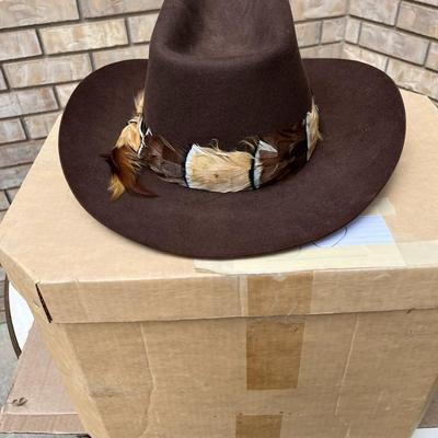 Brown Men's Hat Bells Western Store Beatrice NE