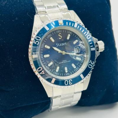 STAUER Excursion Dive Watch & STAUER Lexington Time Piece Watch Lot