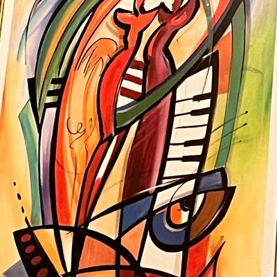 ALFRED GOCKEL ~ “Rhythm Of The Tropics” ~ Signed Seriolithograph