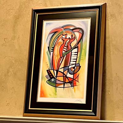 ALFRED GOCKEL ~ “Rhythm Of The Tropics” ~ Signed Seriolithograph