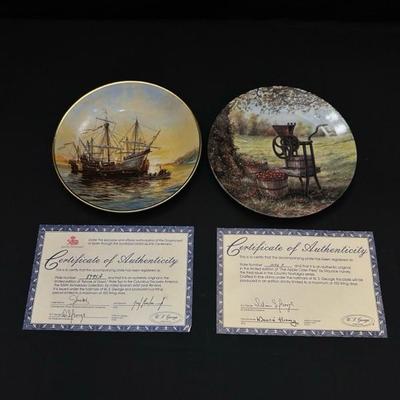 Collectors Plates by Norman Rockwell, Kaiser, WS George and JI Case