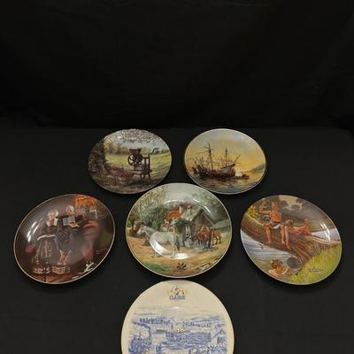 Collectors Plates by Norman Rockwell, Kaiser, WS George and JI Case