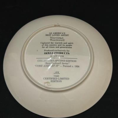 Collectors Plates by Norman Rockwell, Kaiser, WS George and JI Case
