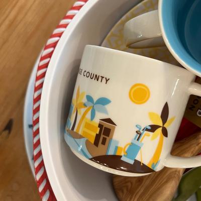 Big Kitchen Lot - Kholer, Starbucks Collectibles, Tommy Bahama