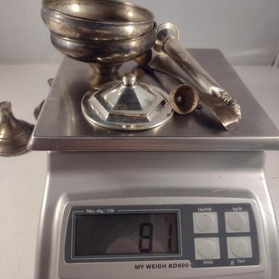 Assorted Sterling Silver- Approx Total Weight 81 Grams