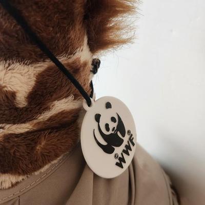 Lot #114 Build A Bear World Wildlife Fund Giraffe w/clothing & accessories - New with Tags