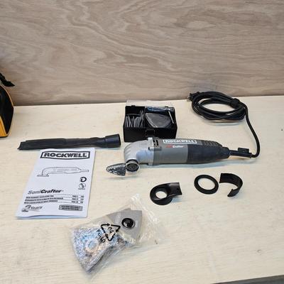 Two Sanders incl. DeWalt & a Crafting Tool (WS-JS)