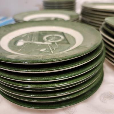 Service for 8 of Colonial Homestead Stoneware