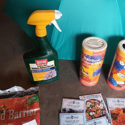 LARGE SELECTION OF FLOWER AND VEGY SEEDS, GARDENING TOOLS AND MORE
