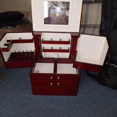 Mahogany Jewelry Box