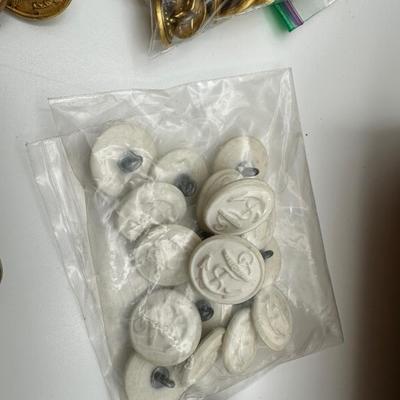 Various Military Buttons