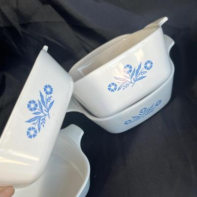 Blue Cornflower Corning ware