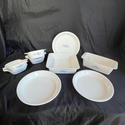 Blue Cornflower Corning ware
