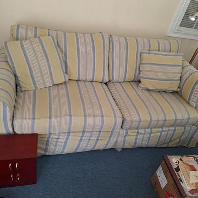 Yellow Couch Sleeper