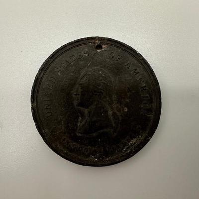 1889 Centennial Commemoration - George Washington Medal