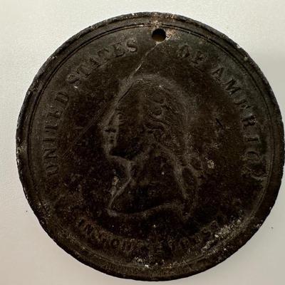 1889 Centennial Commemoration - George Washington Medal