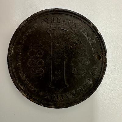 1889 Centennial Commemoration - George Washington Medal
