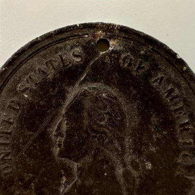 1889 Centennial Commemoration - George Washington Medal