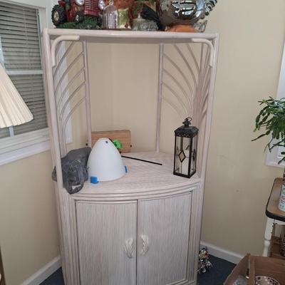 Bamboo Entertainment Stand