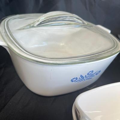 Blue Cornflower Corningware group #3