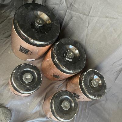 West Bend Aluminum canister set