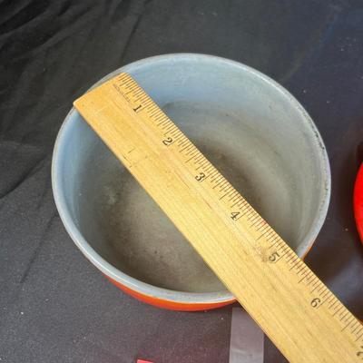 Belgium Cast Iron enamel Skillets