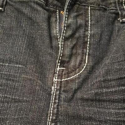 Jeans de Fleur Wide Leg Jeans with Rhinestone Pockets