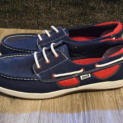 Ryca Boat Blue & Red Shoes