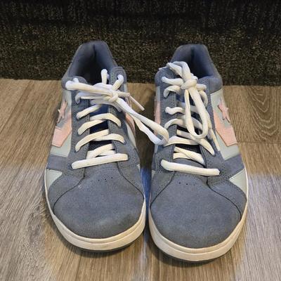 Converse Pink & Blue Shoes