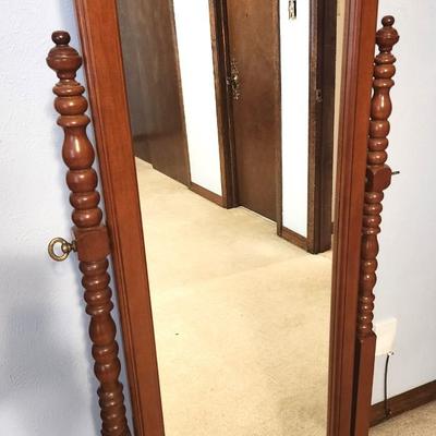 Lot #127 Contemporary Cheval Mirror - a beauty