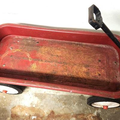Lot #128 Radio Flyer Metal Wagon