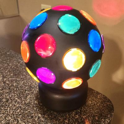 Lot #131 Revolving "Disco" Light - works