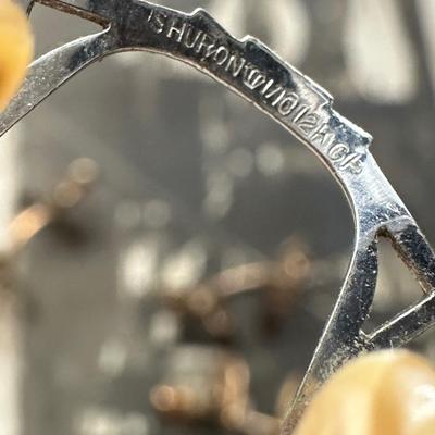 Antique Eyeglass Bridges, 10k