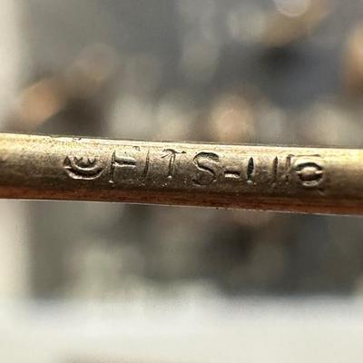 Antique Eyeglass Bridges, 10k