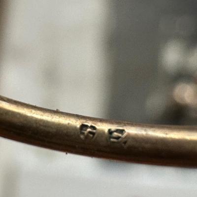 Antique Eyeglass Bridges, 10k
