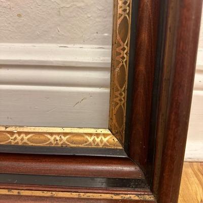 Antique Victorian Walnut Frames
