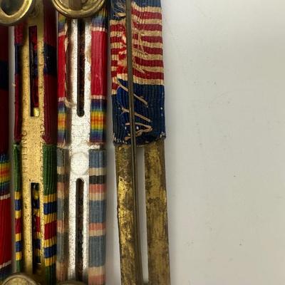 Various Vintage Medal Ribbon Bars (13)