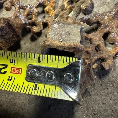 Antique Iron Fence Toppers
