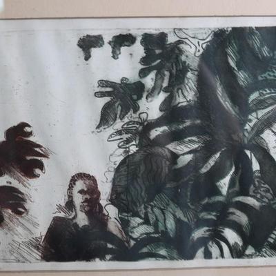 Framed and Signed Original Artwork (See Description)
