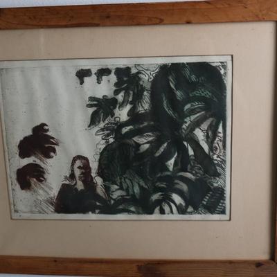 Framed and Signed Original Artwork (See Description)