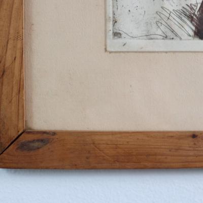 Framed and Signed Original Artwork (See Description)