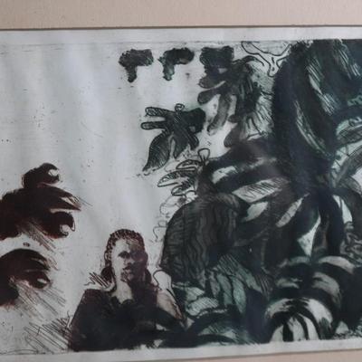 Framed and Signed Original Artwork (See Description)