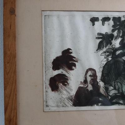Framed and Signed Original Artwork (See Description)