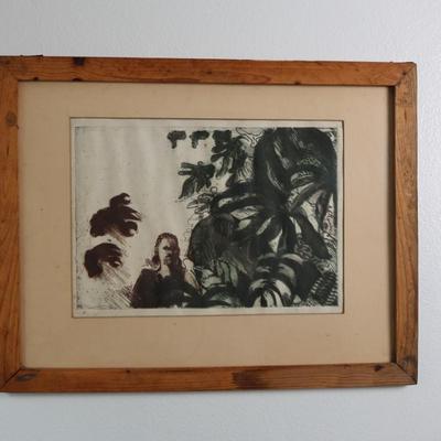 Framed and Signed Original Artwork (See Description)