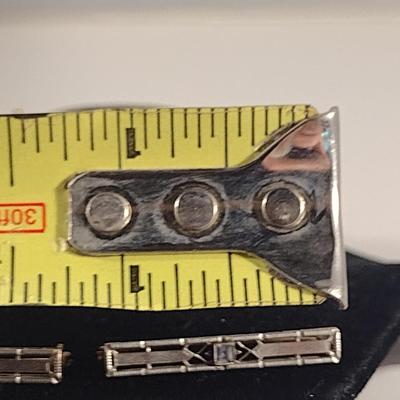 Pair of 14 Karat Yellow Gold Collar Pins- Approx Total Weight 3 Grams (#282)