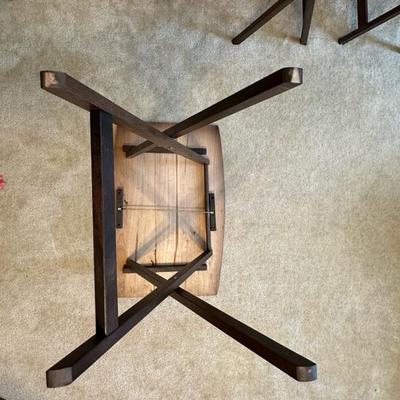 Chairs and TV Dinner Folding Tray Tables
