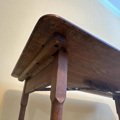 Wood Side Table